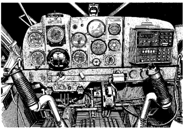 Приборная доска для самолетов выпуска c 1981 г