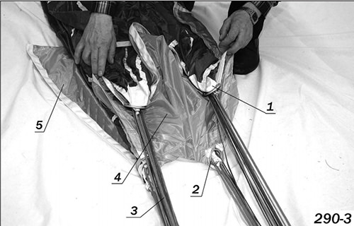 Укладка парашюта Мальва-Аксиома